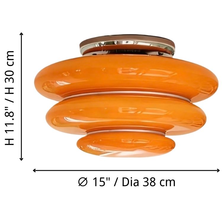 Cirren ceiling light product dimensions