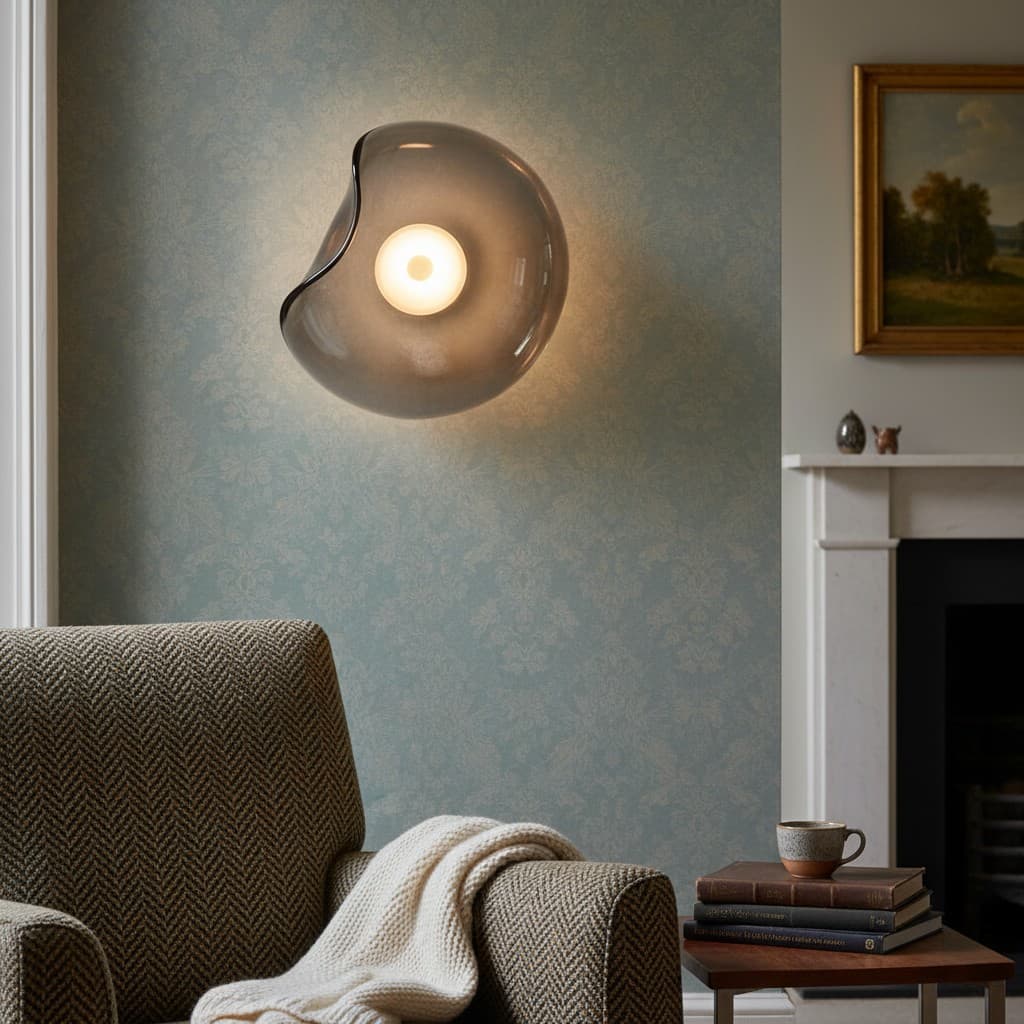 Lunacrest wall light in a lounge scene