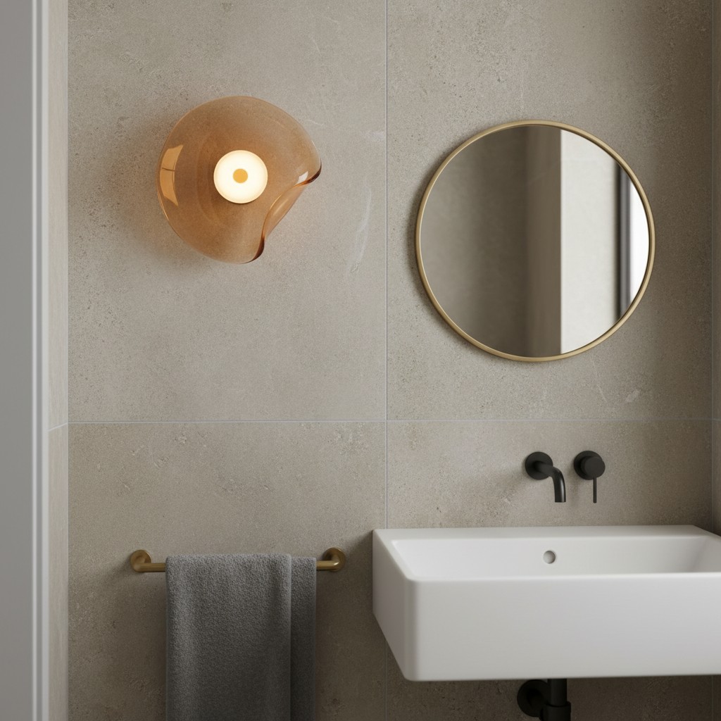 Lunacrest wall light in a dining room scene