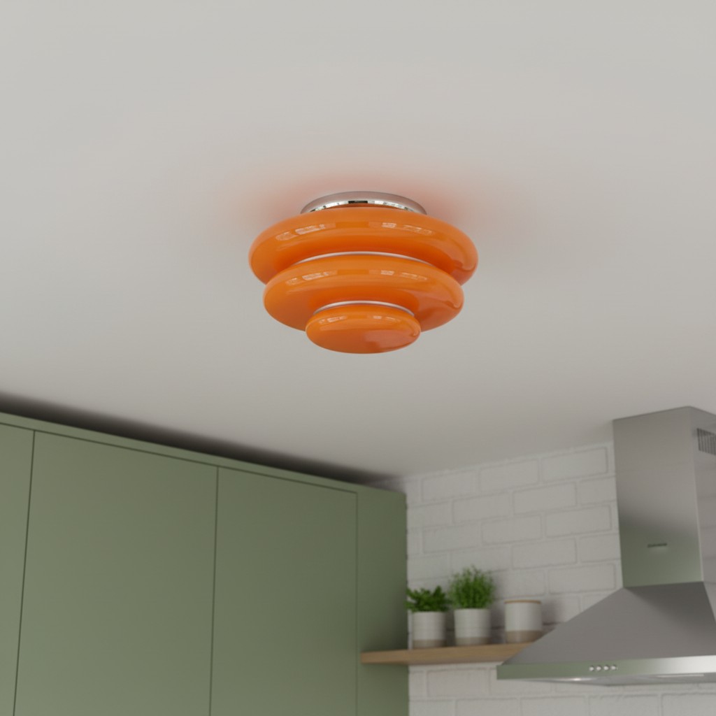Cirren ceiling light in modern room scene