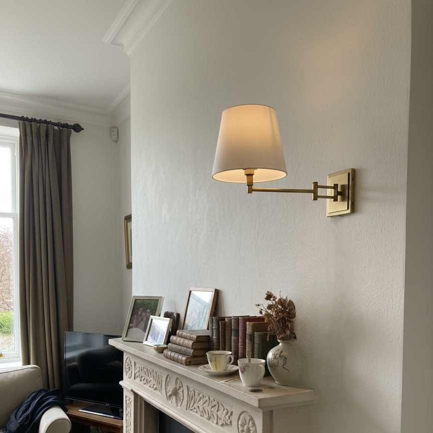 Customer photo of Arcuma wall light in a living room