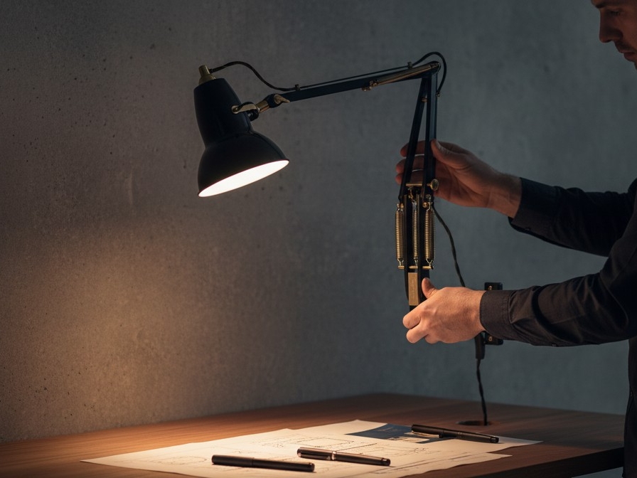 Wall lamp scene