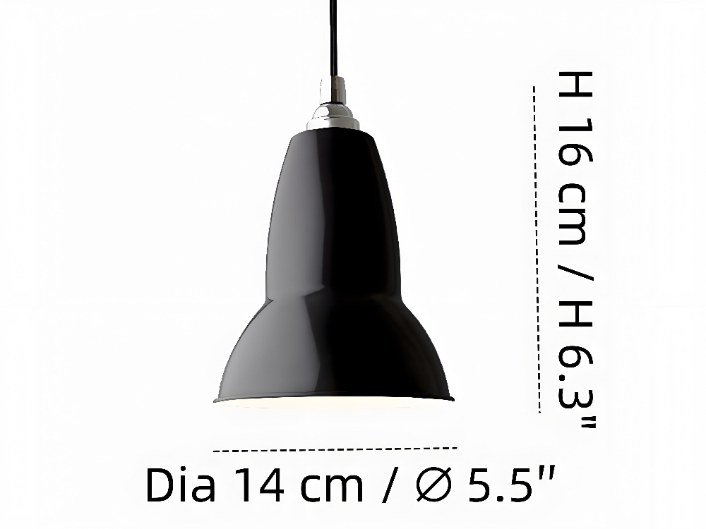 Classic Pendant Lamp size information