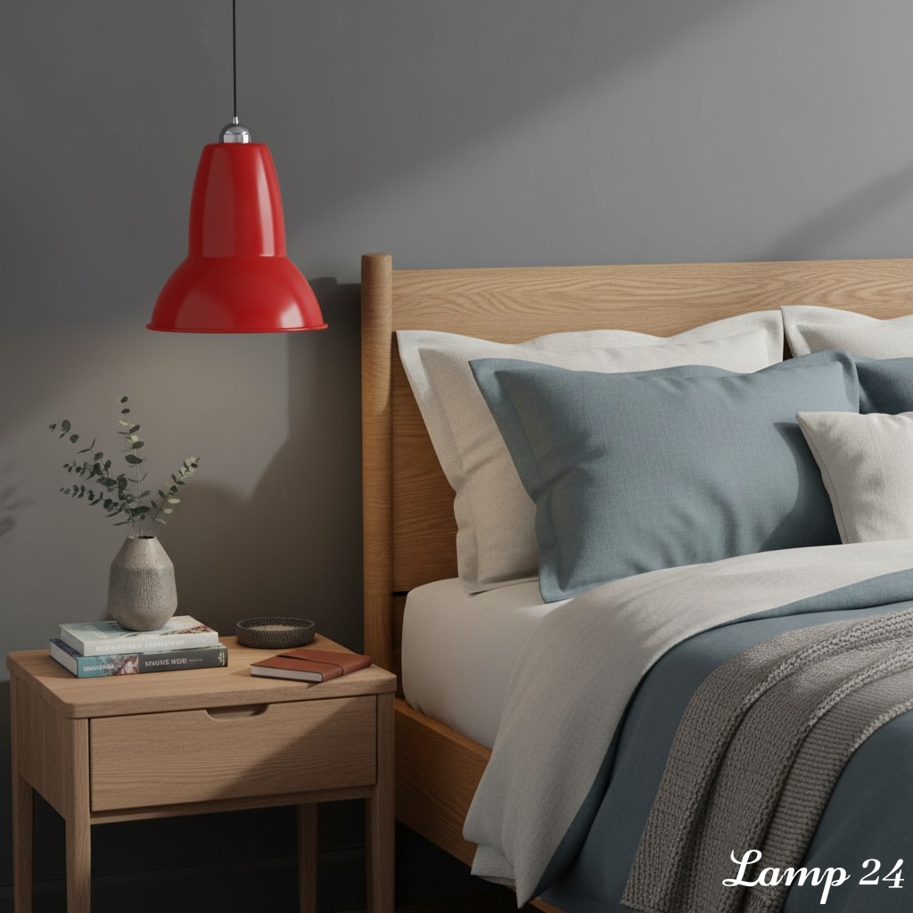 Red Classic Pendant Lamp