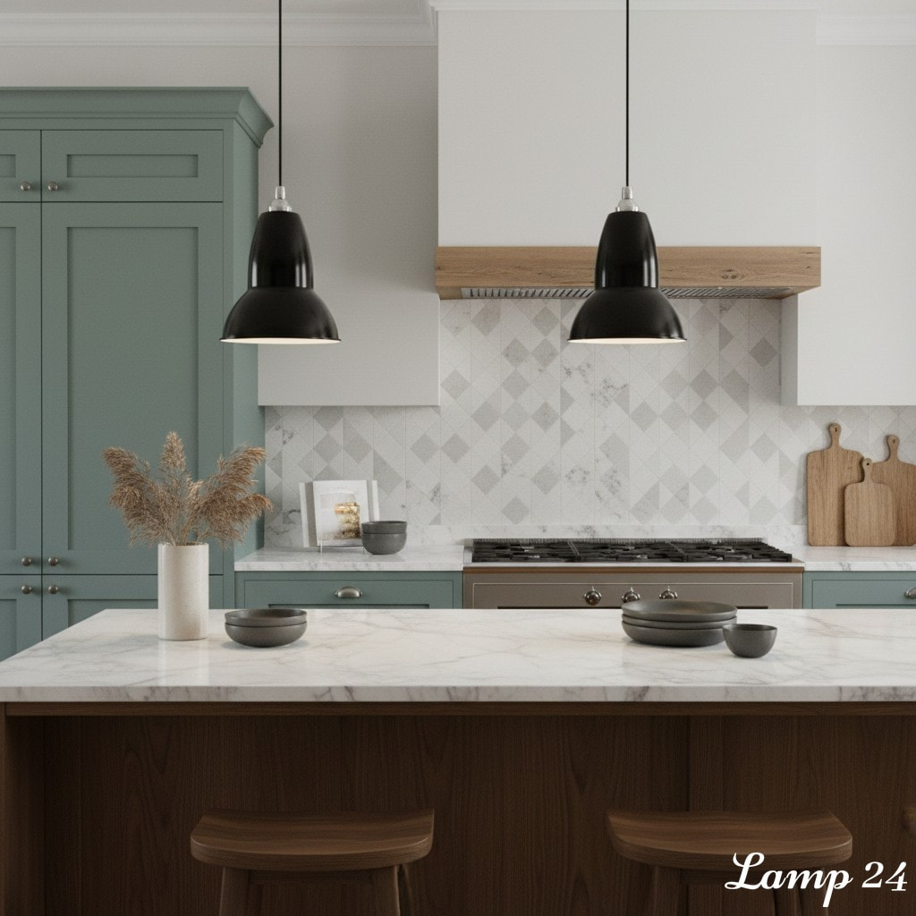 Black Classic Pendant Lamp