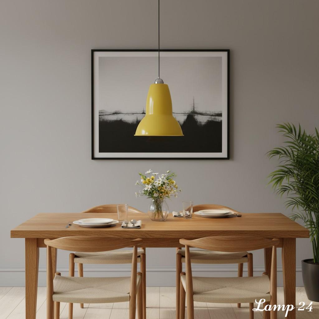Yellow Classic Pendant Lamp