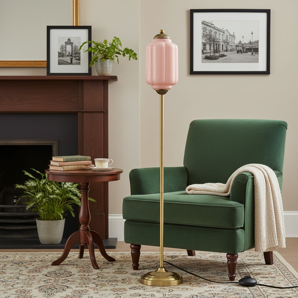 Eloise Floor Lamp in a living room