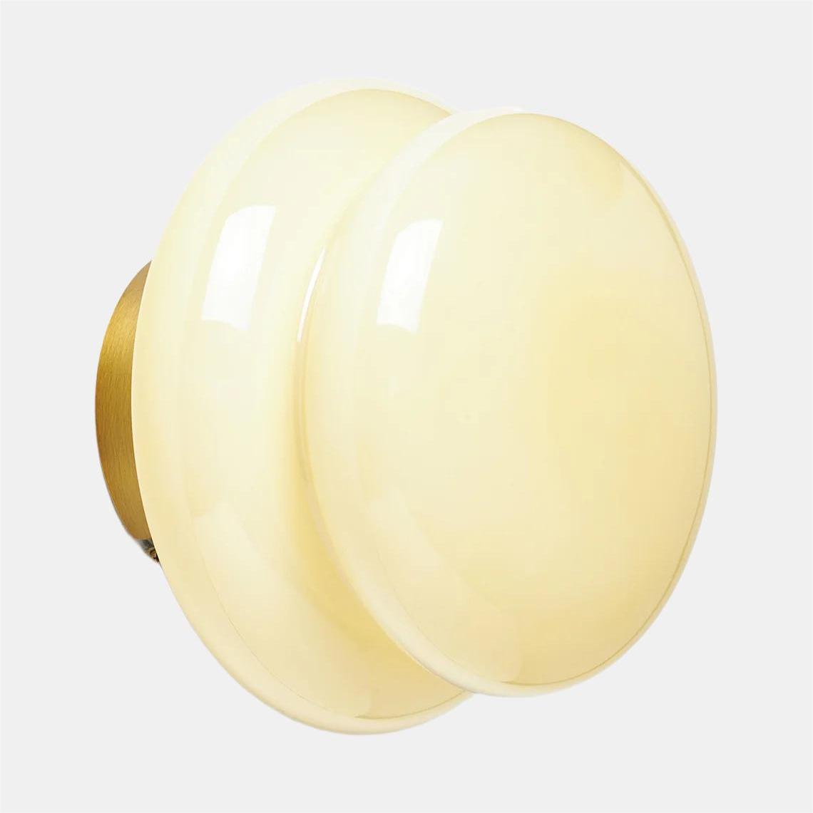 Light yellow Orra wall sconce
