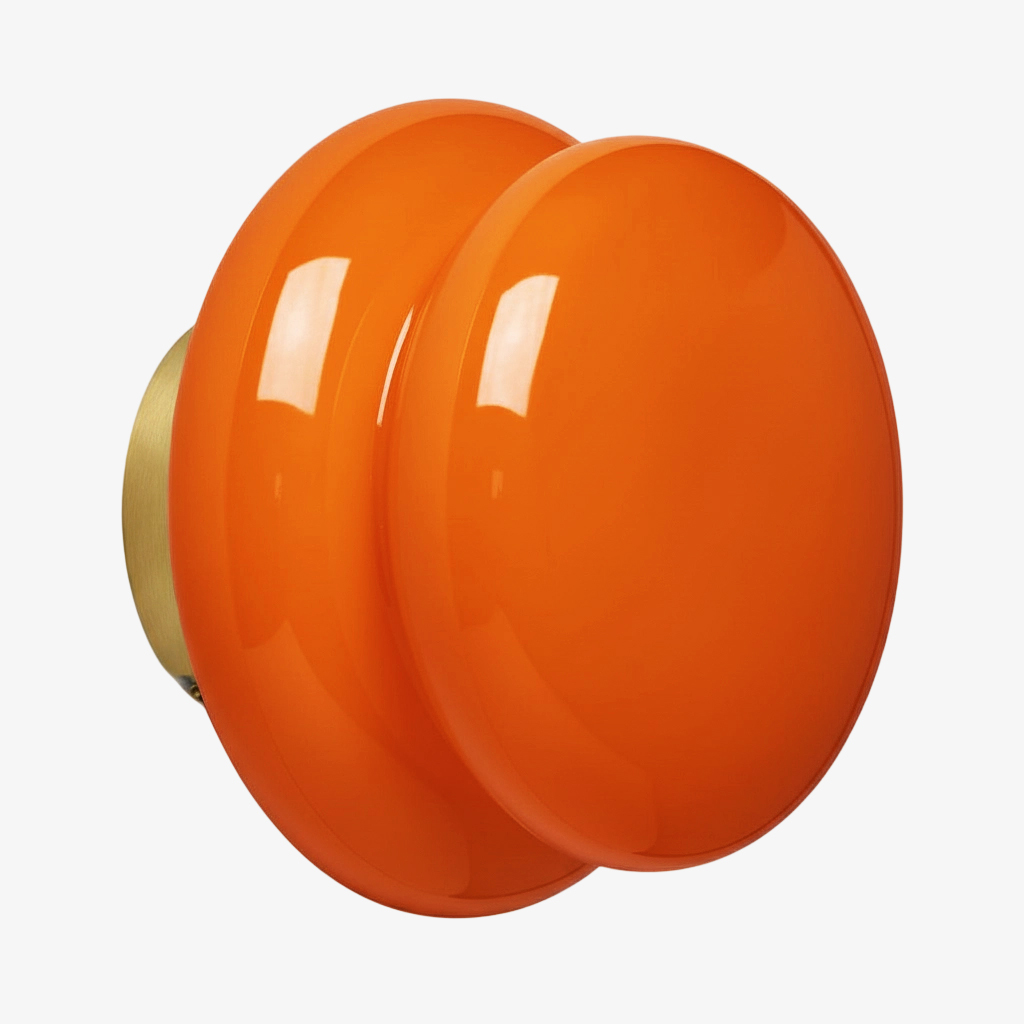 Orange Orra wall sconce