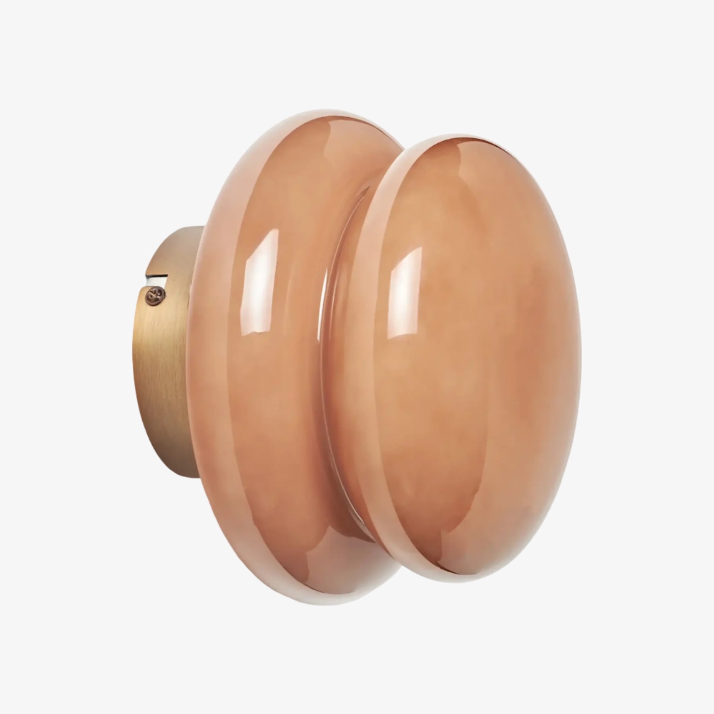 Pale pink Orra wall sconce