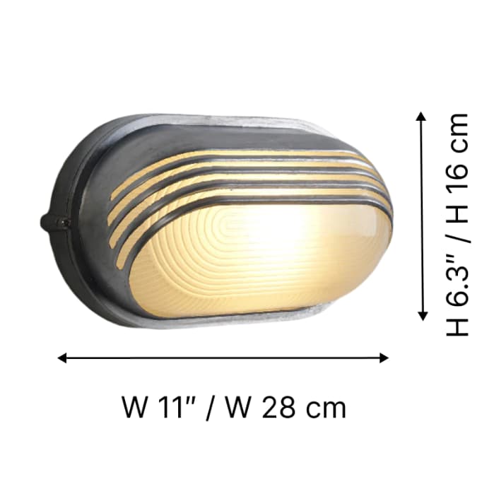 Morvane product size diagram H
