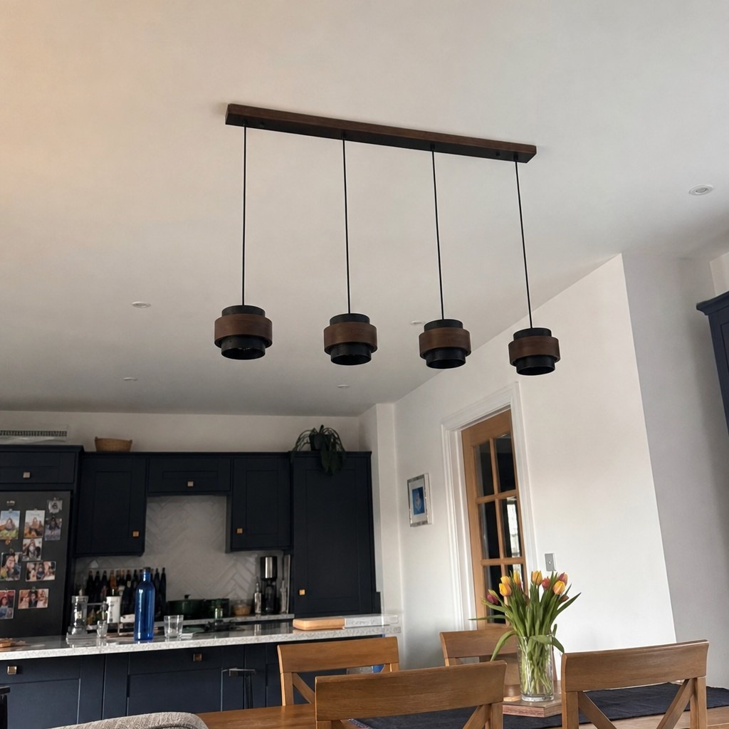 Customer feedback pendant light installation scene