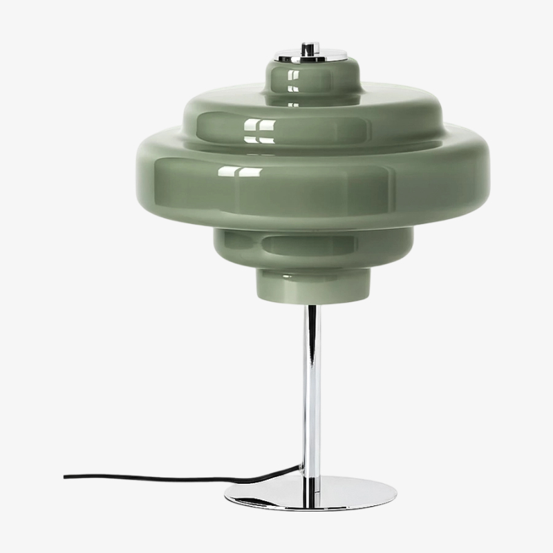 Taupe Koloro glass table lamp