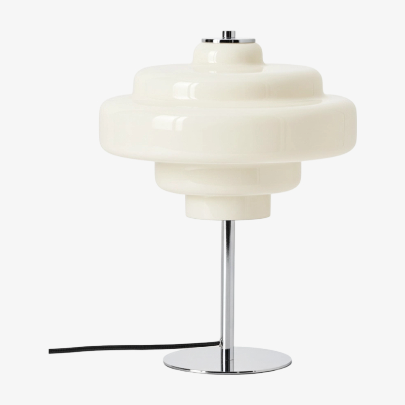 Yellow Koloro glass table lamp