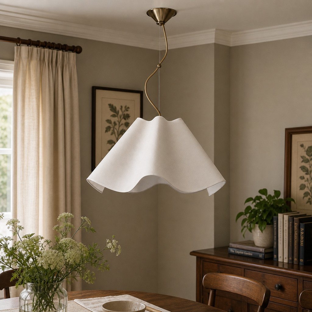 Oslan pendant in dining room scene