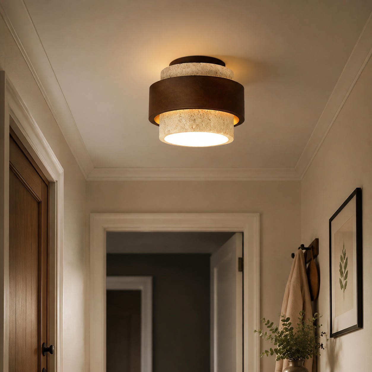 MokuStone Plafondlamp halscène