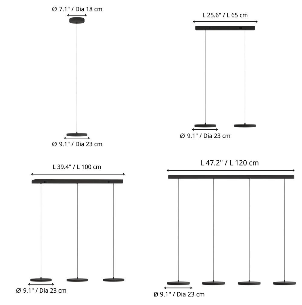 Feranox size and specification diagram
