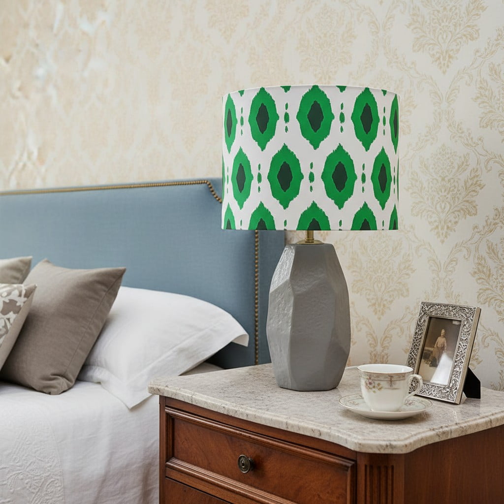 Arivane table lamp on a bedside table