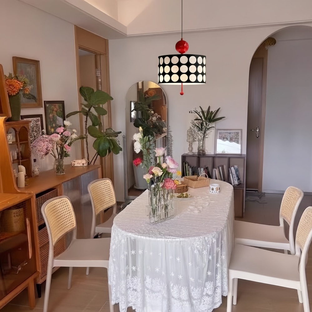 Customer photo of Dotrelia pendant lamp in a dining room