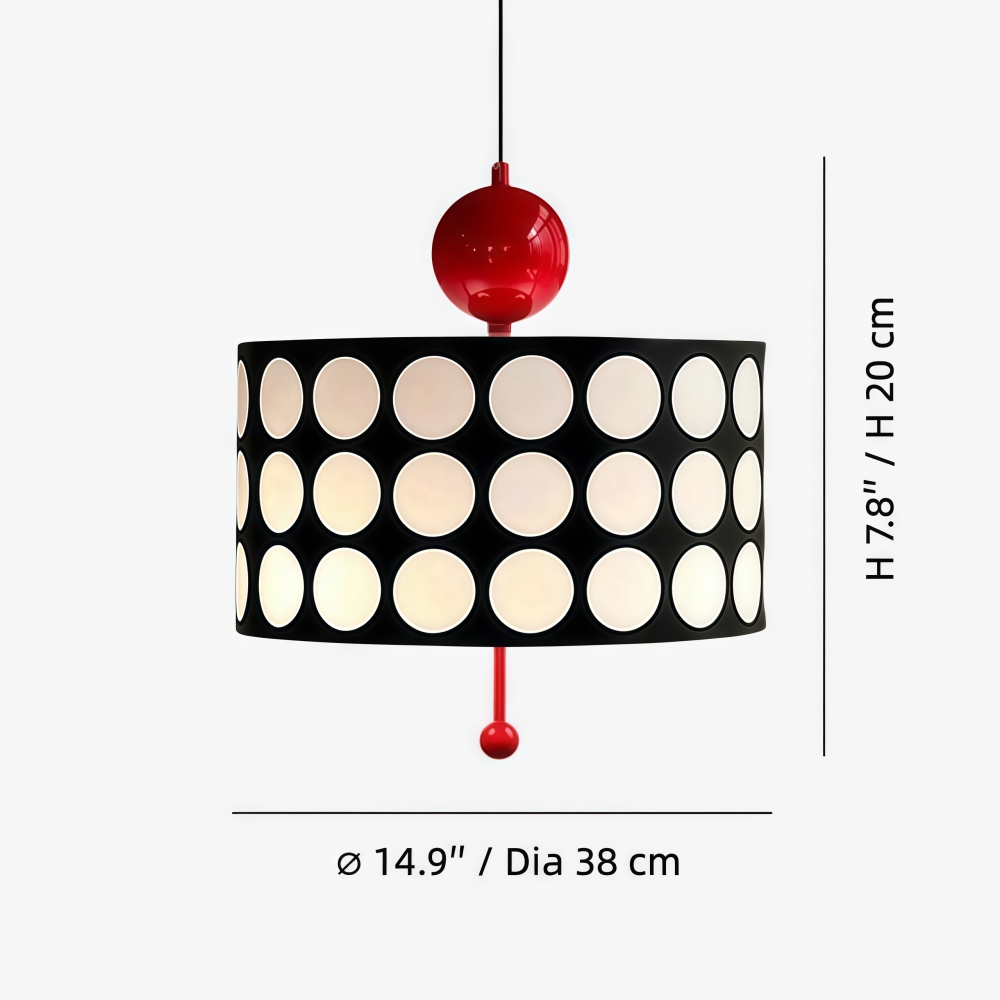 Dotrelia pendant lamp dimensions