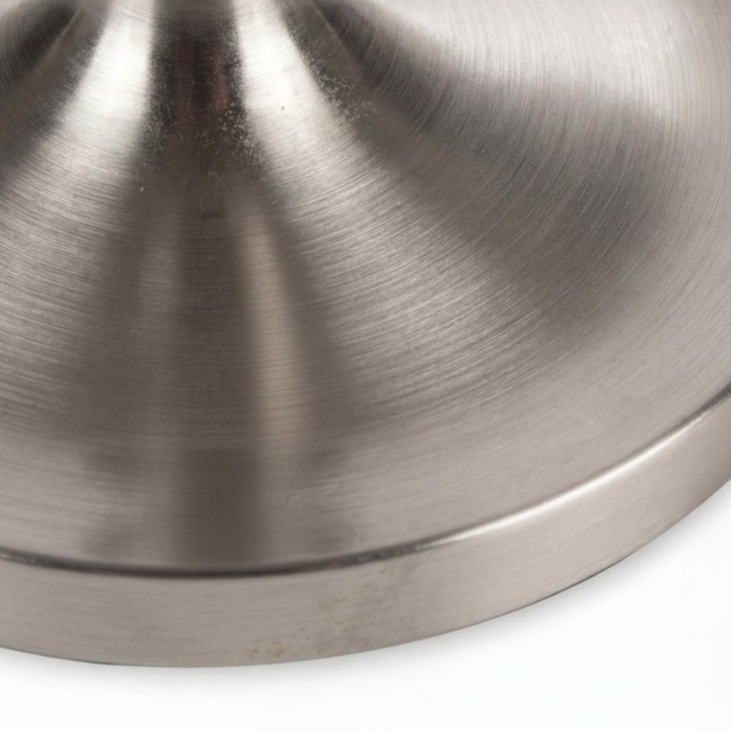 Close detail of the Zentvoxa metallic finish