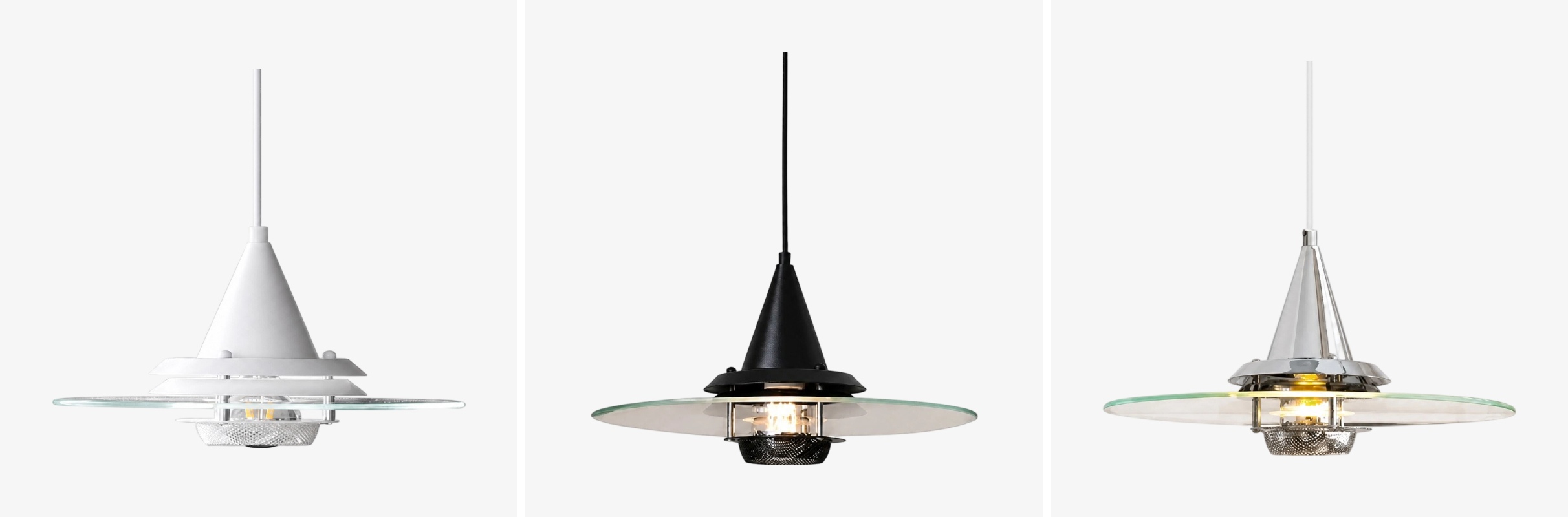 Moxellan pendant light colour options