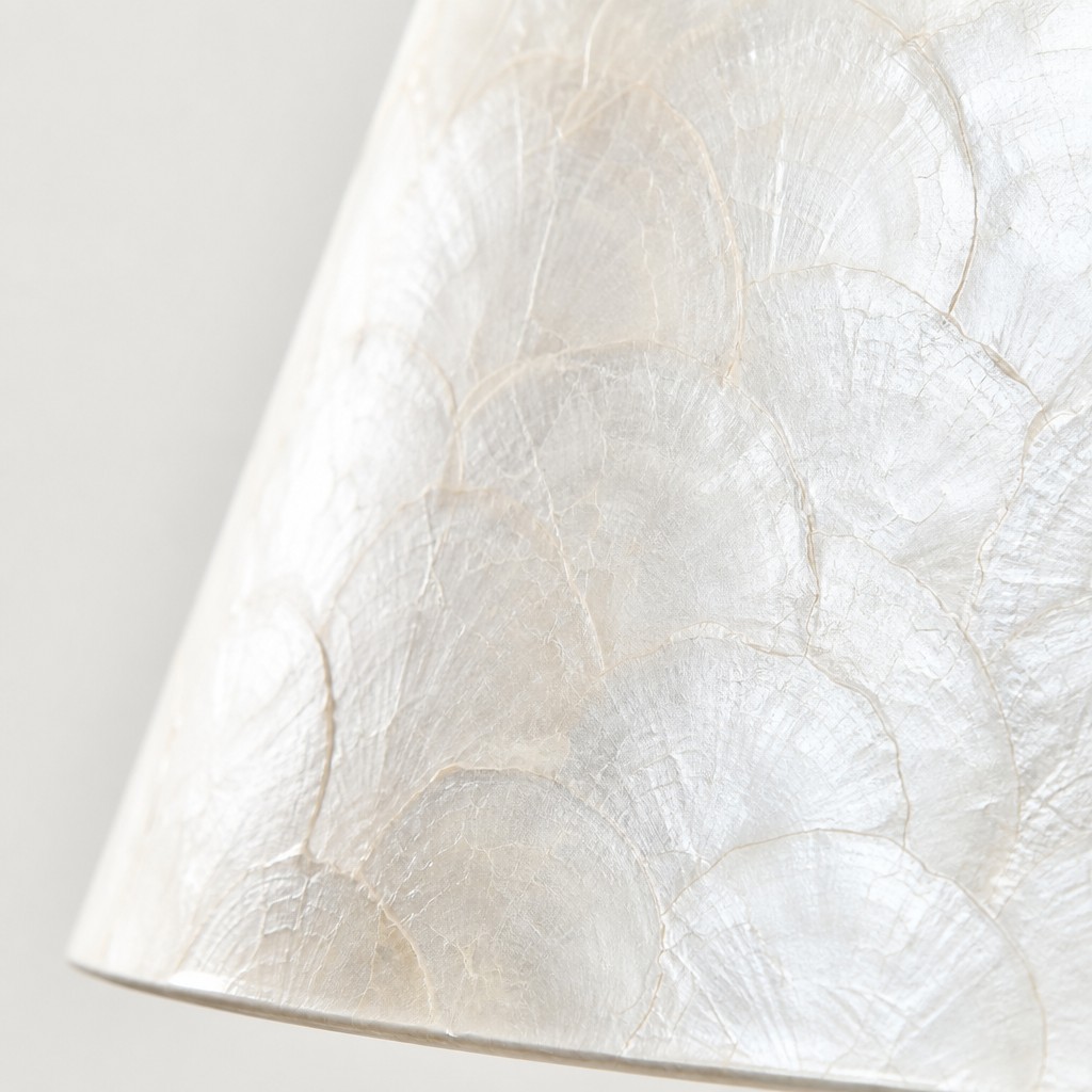 Close view of Micahell shell shade texture