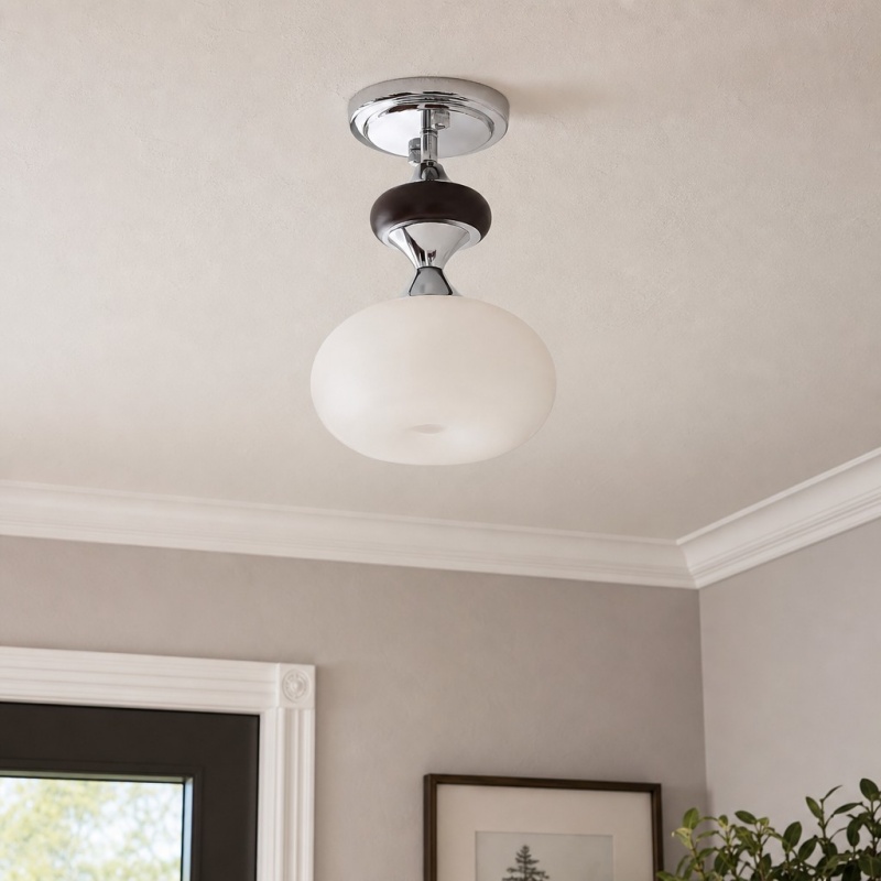 Valesey ceiling lamp near an entryway
