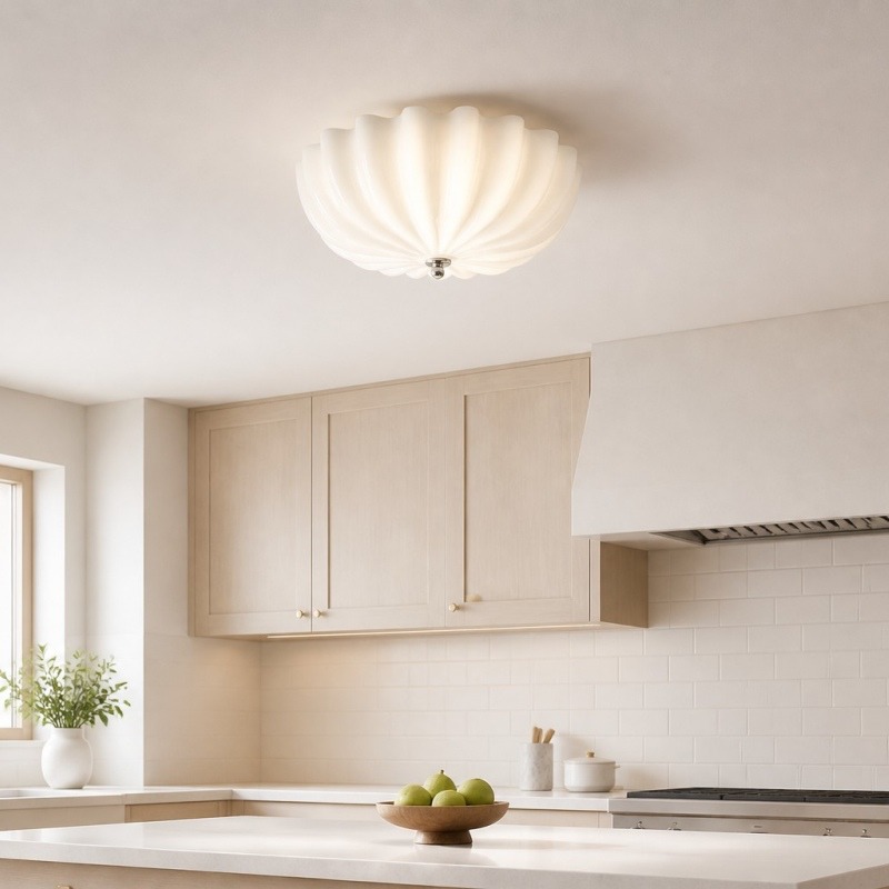 Durnic ceiling light in a bright kitchen interior