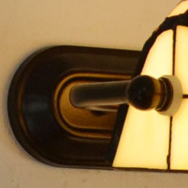 Lamp fixture close-up