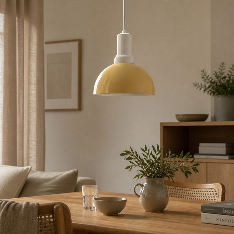 Rummia pendant lamp room scene