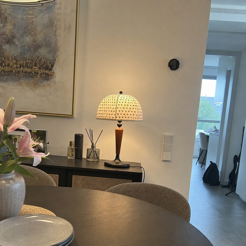 Customer photo of the glowing Fennary table lamp