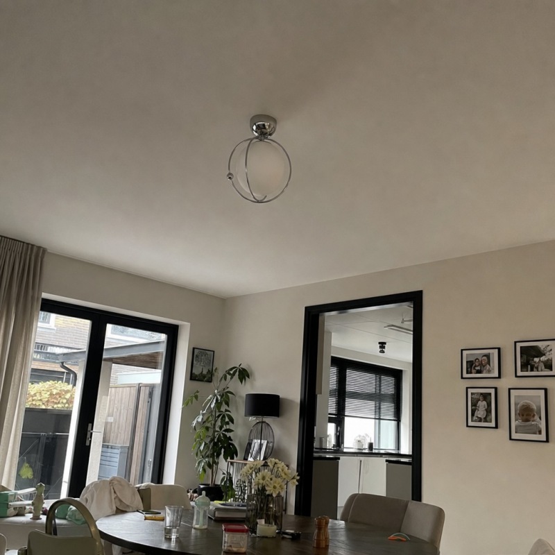 Customer interior with Kallera Planet Ceiling Light