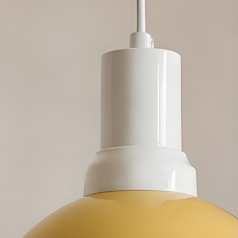 Close look at the Rummia pendant lamp upper fitting
