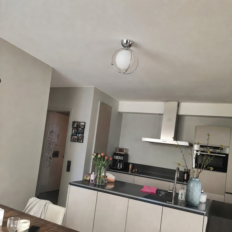 Customer kitchen with Kallera Planet Ceiling Light
