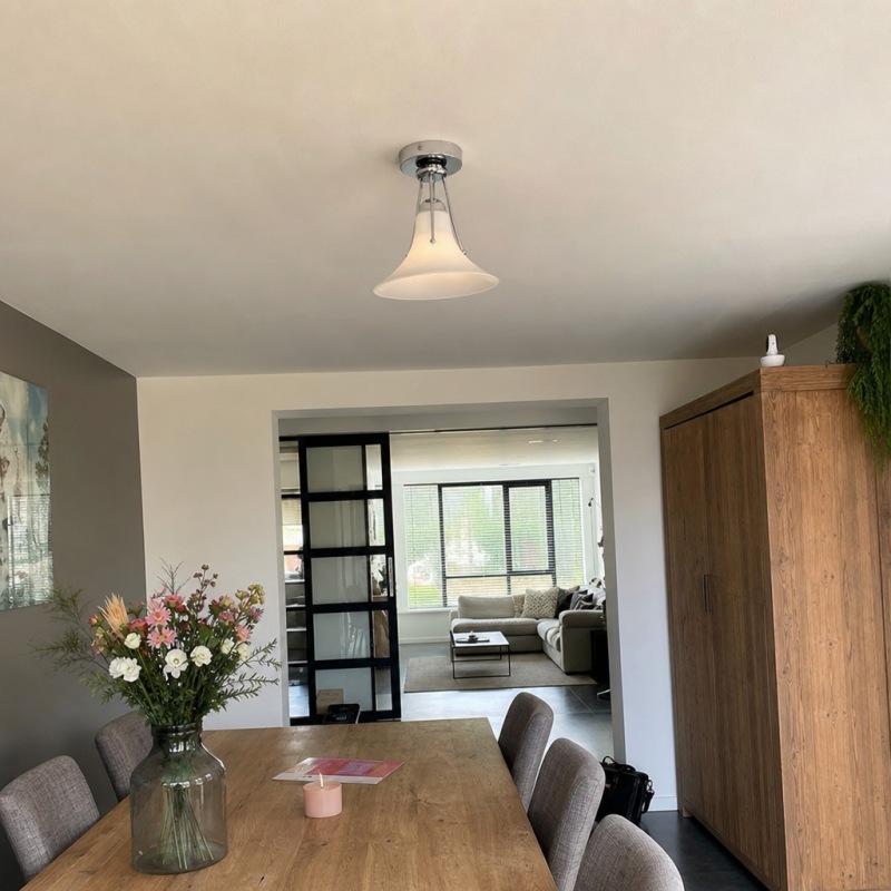 Customer dining room photo with Kallera ceiling lamp