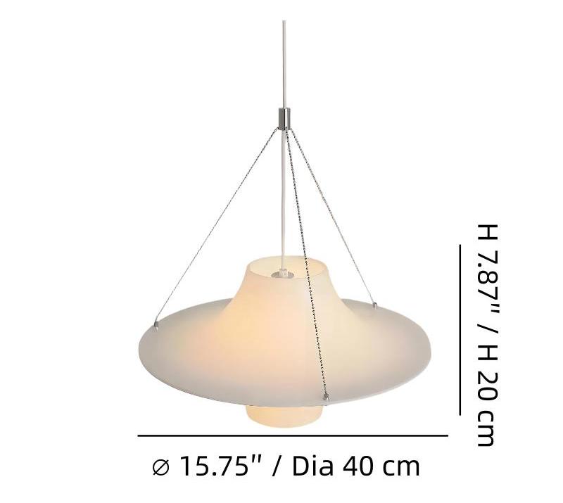 Saebery pendant lamp dimensions