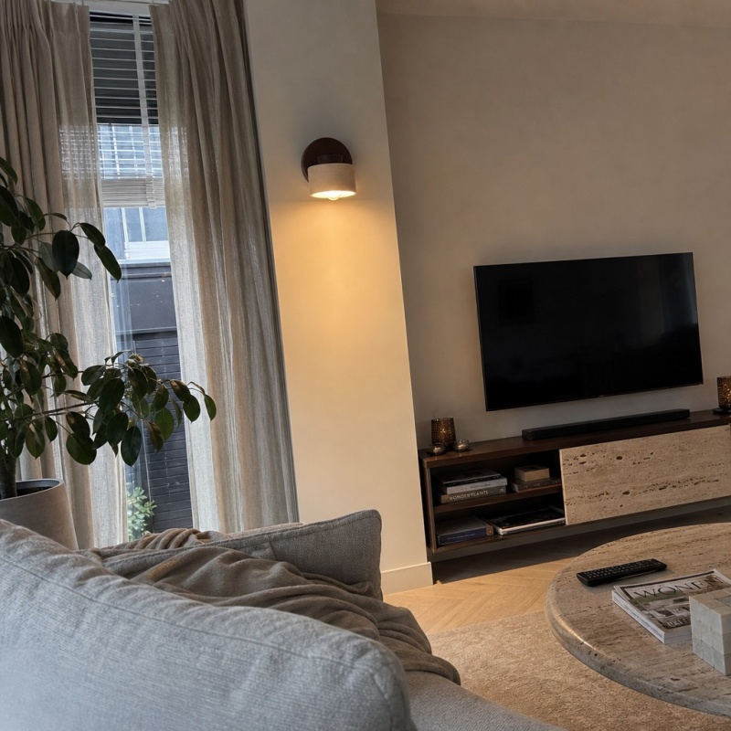 Customer photo of Travira wall lamp adding ambient light