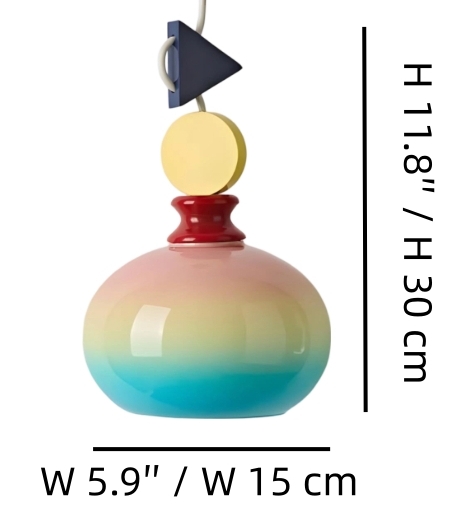 Javina wall lamp dimensions W 5.9 inches and H 11.8 inches