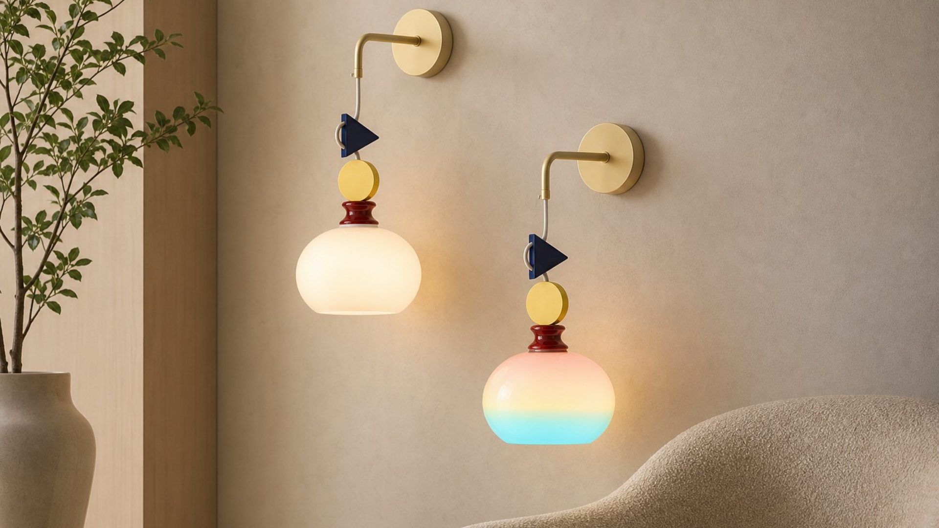 Javina wall lamp designed to inspire spaces
