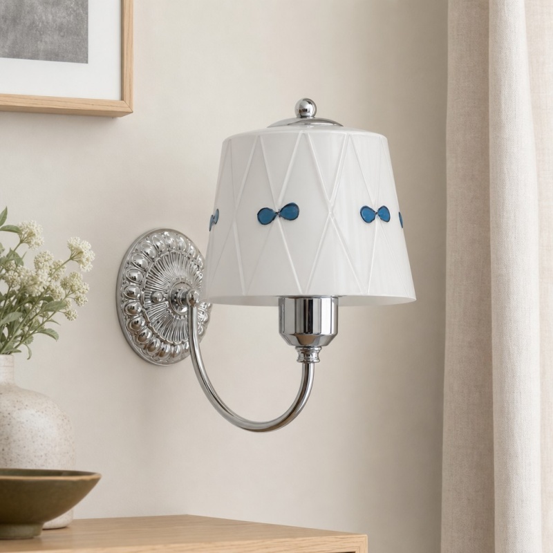 Billa wall lamp close-up before buying