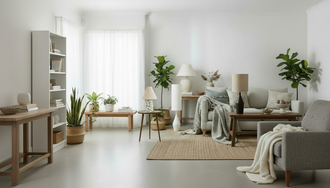 Ceruna series living room scene