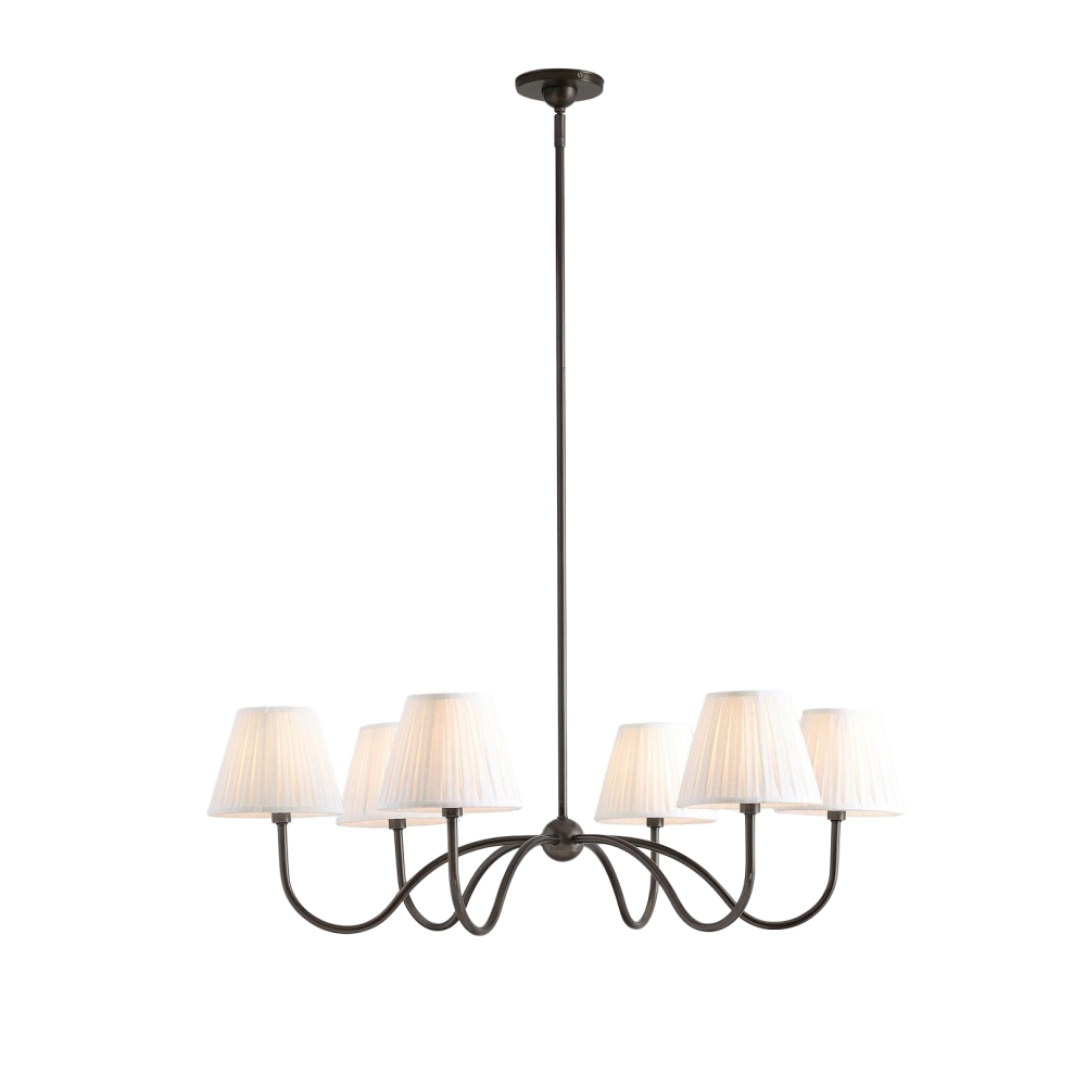Bronze finish Luvora chandelier