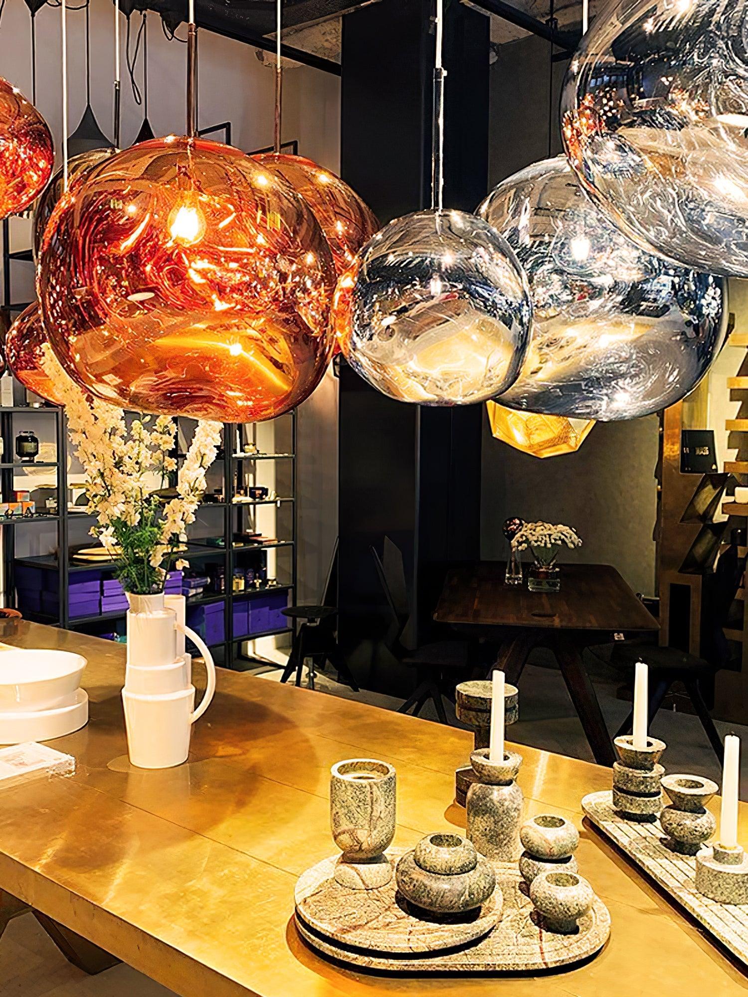 Modern Lava Acrylic Pendant Lamp