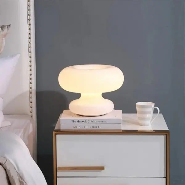 Mushroom Donut Bauhaus Table Lamp S9