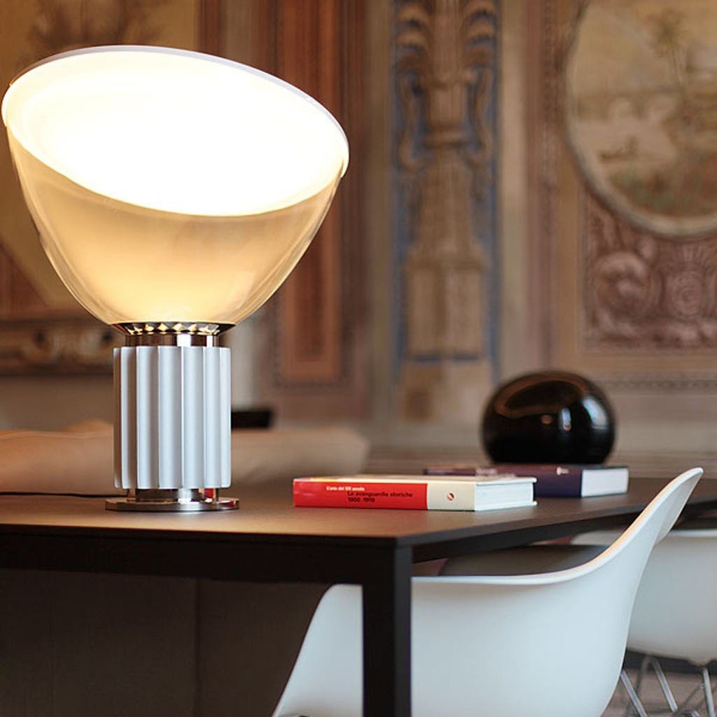 Taccia Glass Led Table Lamp