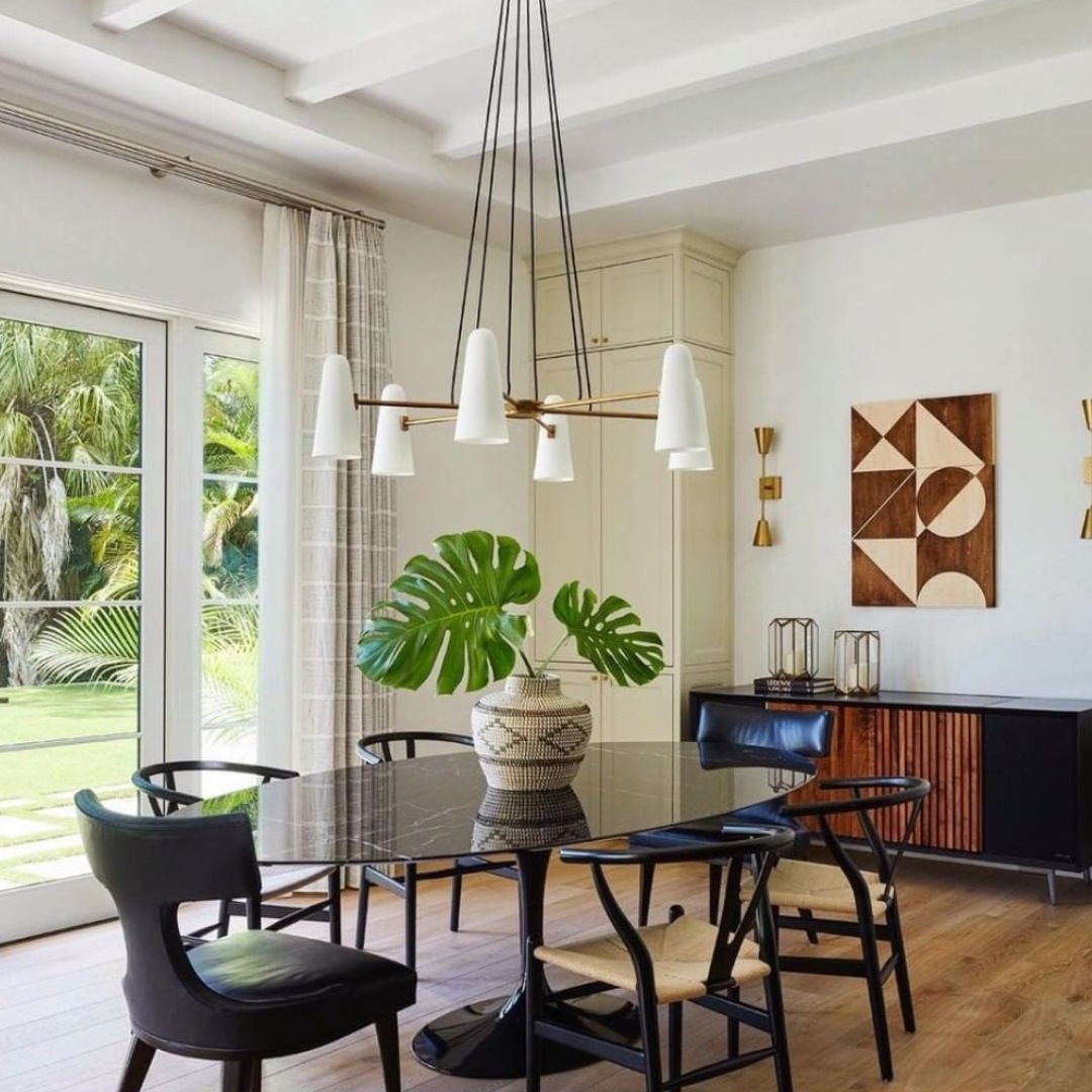 Montfaucon Chandelier in living room