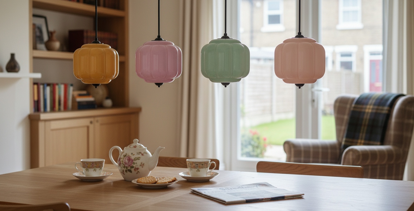 Eloise pendant lamps in a dining room