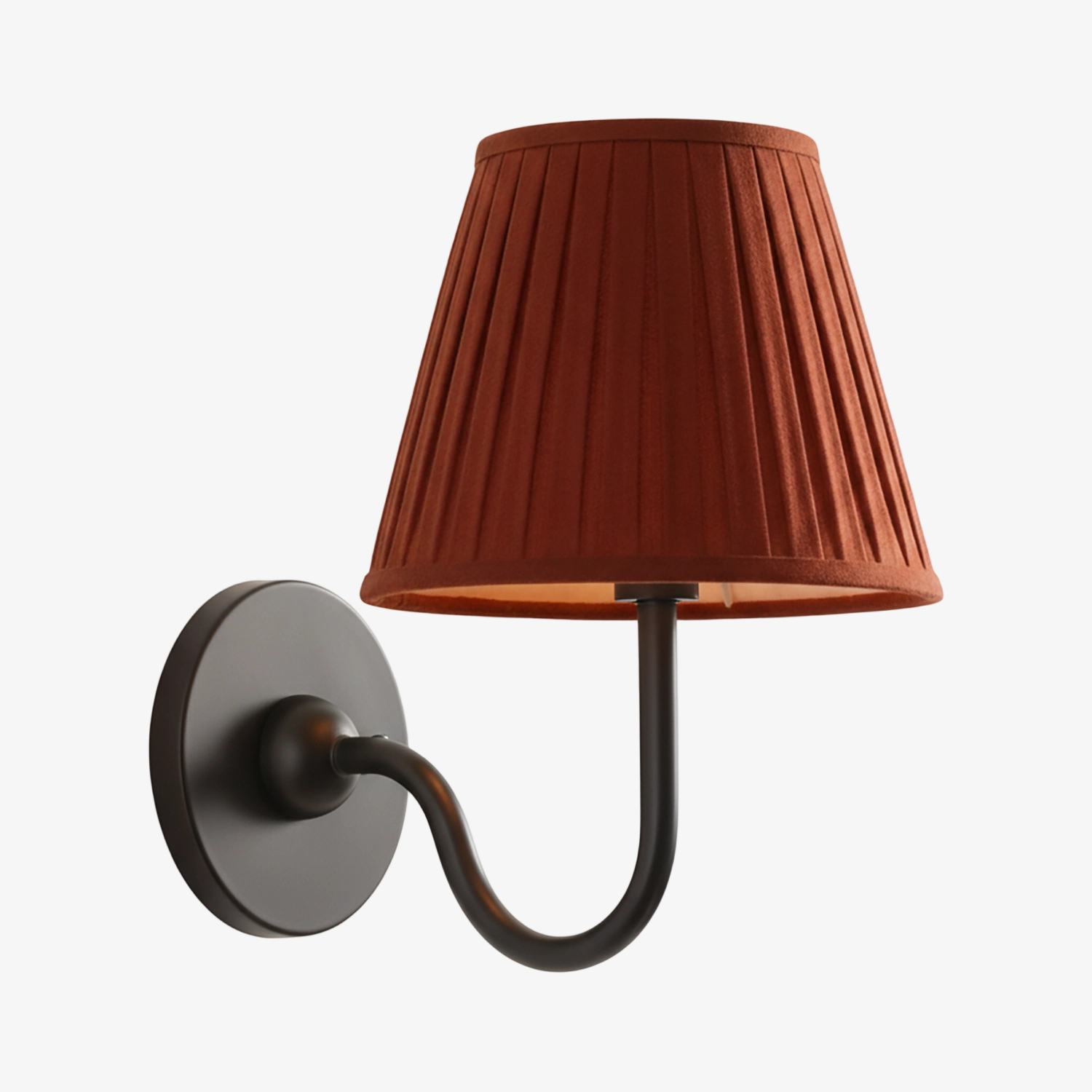 Pleated shade product view