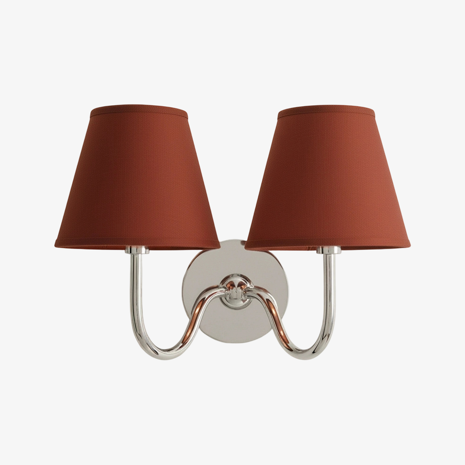 Plain shade wall sconce product